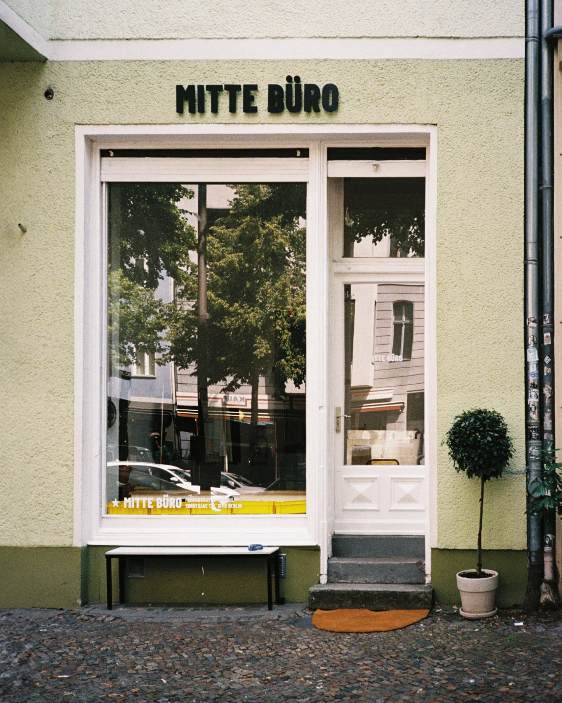 Exterior of Mitte Büro on Torstraße in Berlin